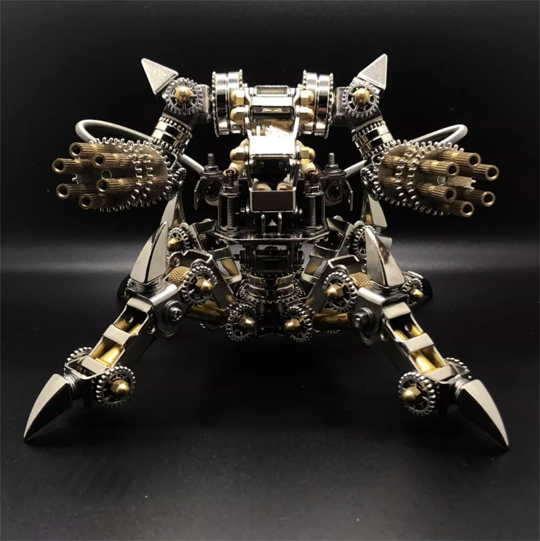 Puzzle 3D metalowy zestaw modeli Mecha mechaniczna magnetyczna zabawka myśliwska z układanką Bluetooth DIY zabawki montażowe dla dzieci dorośli prezent