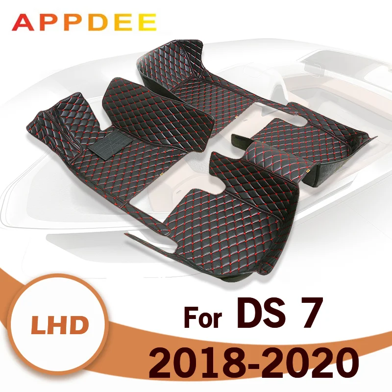 

Автомобильные коврики для Citroen DS 7 2018 2019 2020, оригинальные автомобильные накладки на стопы, аксессуары для интерьера