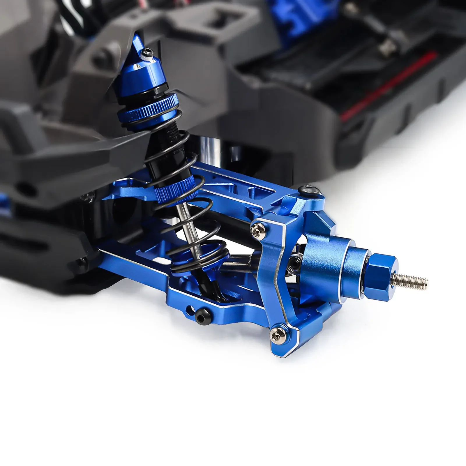 Brazo inferior delantero W236 para TRAXXAS MINI MAXX, Kit de piezas de mejora de Metal, accesorios OP para coche RC