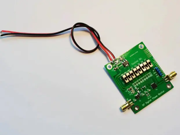 

360 Degree Phase Shift, Phased Array 1-2.8 G 8BIT Numerical Control Phase Shifter, Phase Regulator