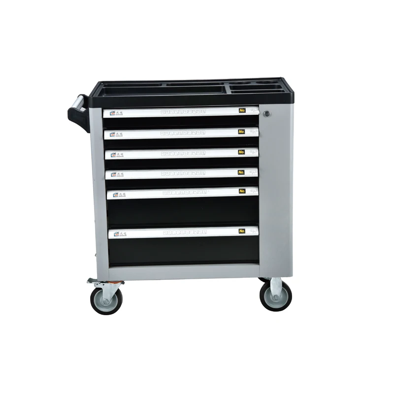 CE Certified ISO9001 5-Drawer Luxury Tool Cabinet SPCC Material Powder Coated Finish Rolling Storage Organizer Garage-OEM