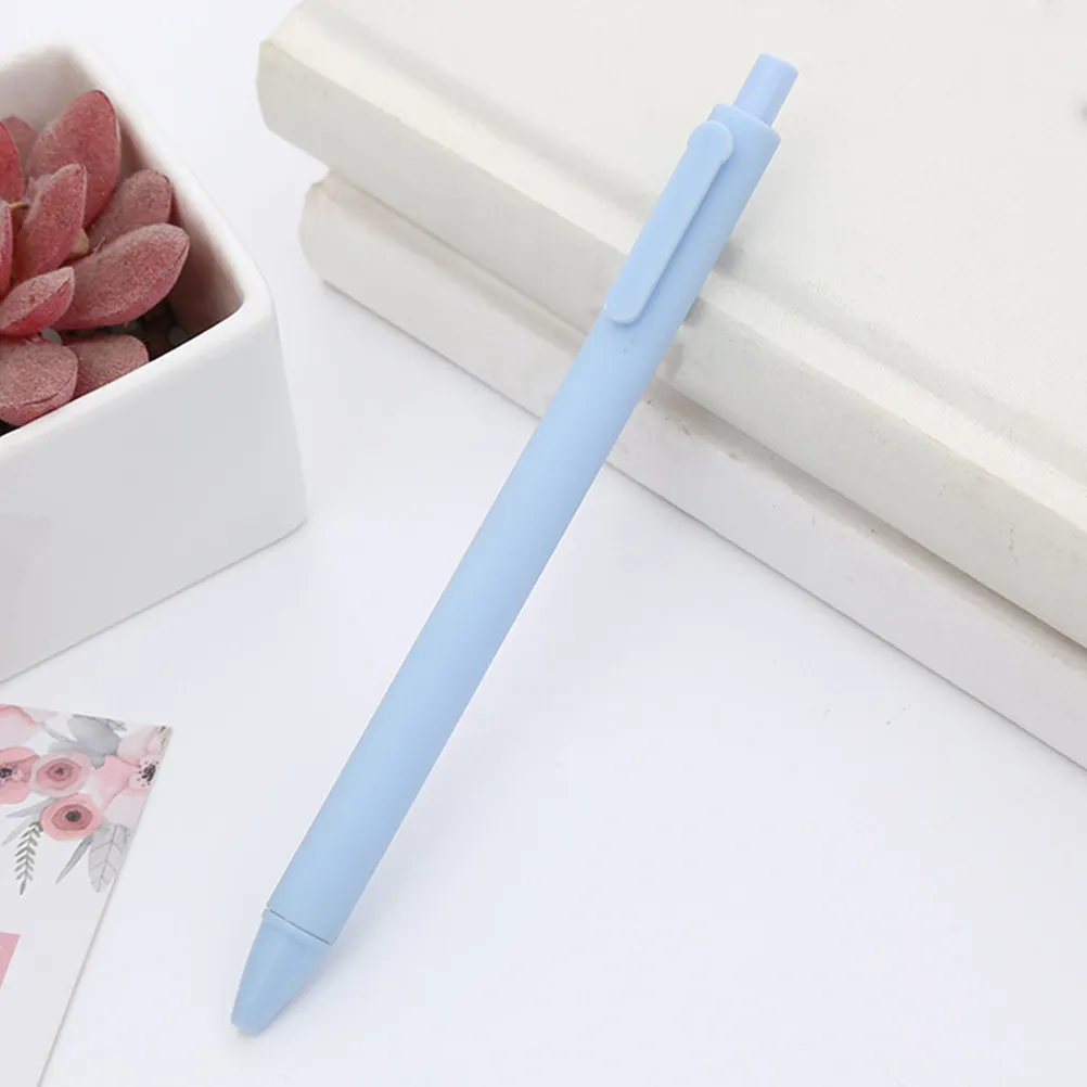 20Pcs Study Tools Pens Candy Color Simple Office Stationery Writing Supplies Smooth Student