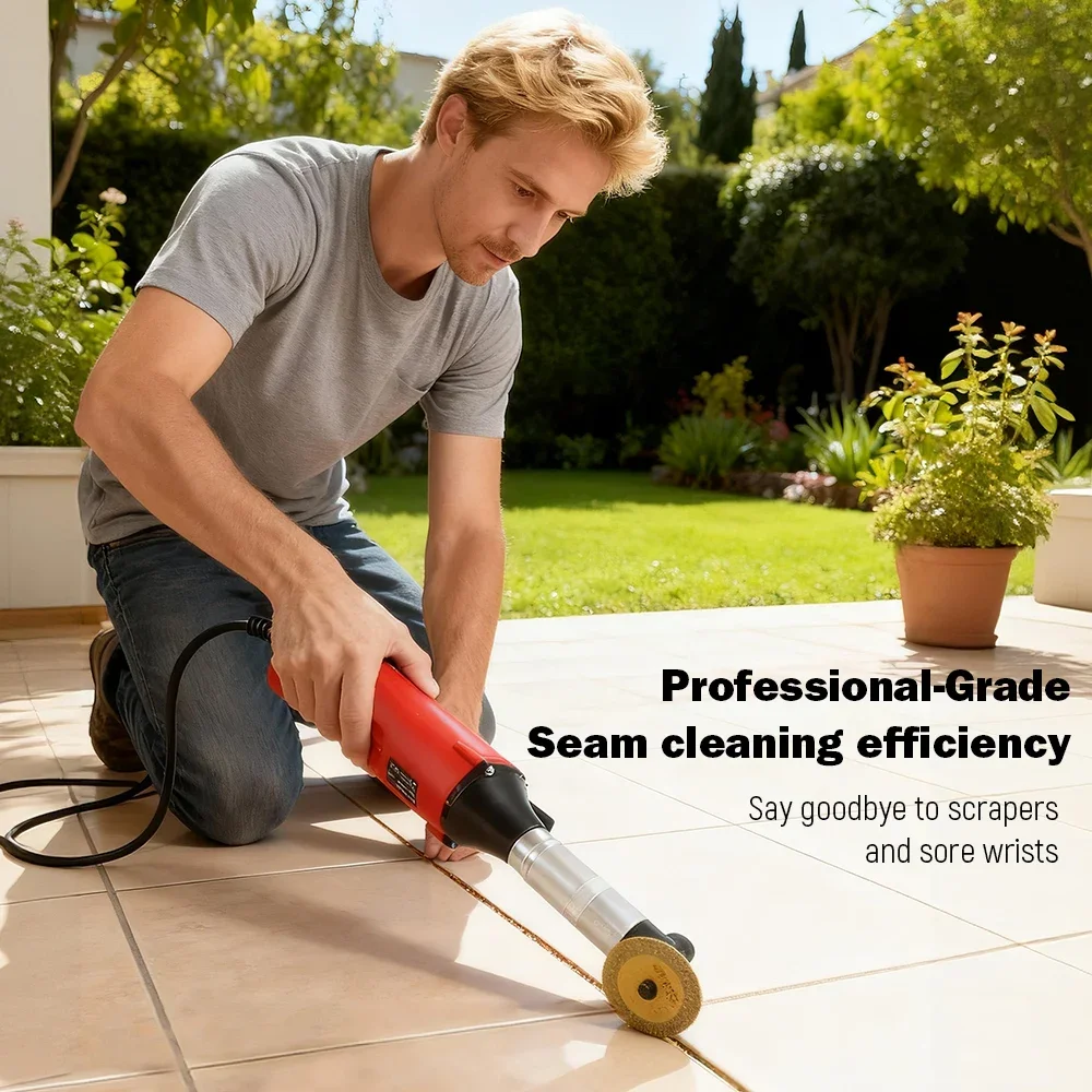 أداة تنظيف التماس البلاط الكهربائية زاوية طاحونة سيراميك التماس الأنظف أداة إزالة الجص الكهربائية لأعمال البلاط #2