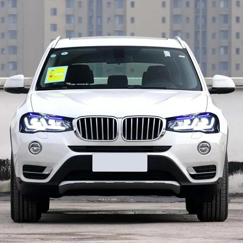 Wysokiej jakości automatyczne światła samochodowe do BMW X3 F25 F26 F98 2010-2017 Zespół reflektorów Nowe ulepszenie części samochodowych LED