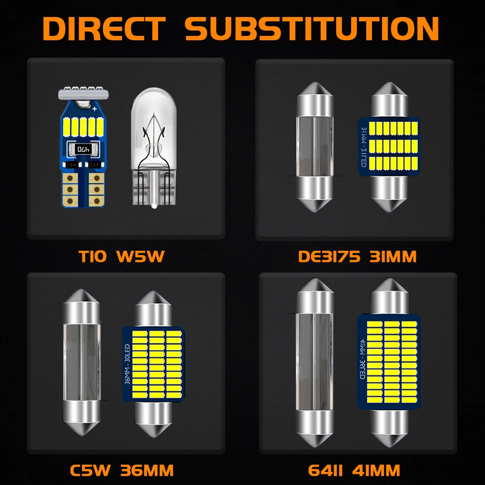 20pcs Canbus LED Interior Lights For Lexus SC 300 400 430 SC300 SC400 SC430 2001-2010 No Error Car Accessories Lamps Bulb Kit