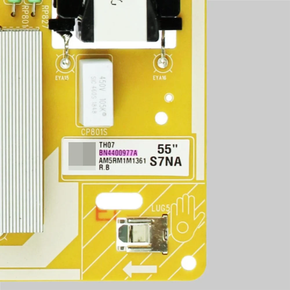 لوحة إمداد الطاقة l55s7naغ ، تناسب qa49q75rak qa49q70raj gq55q70rgt gq49q70rgt qa55q70rar qa55q70rak qa55q70raj tv tv