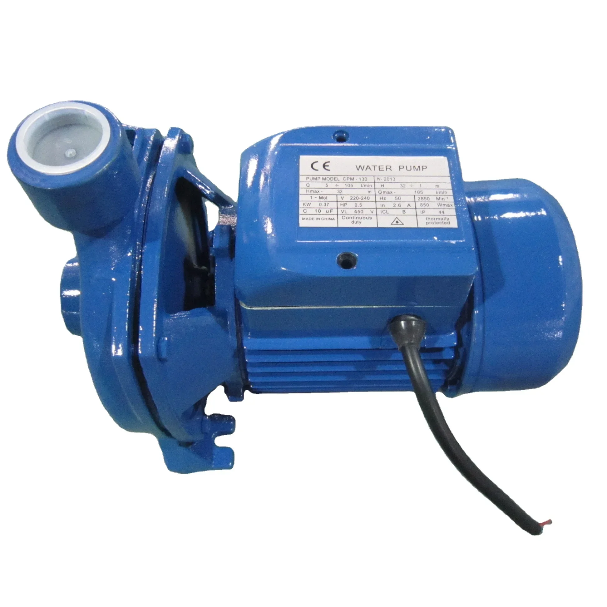 

electric motor single phase heating ventilation air controlling boosting garden irrigation long distance Centrifugal water Pump