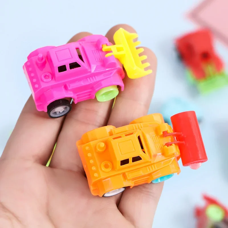 Color Mini Car Toy Small Engineering Car Excavator Bulldozer Baby Car Toy Toys for Kids 2 To 4 Years Old