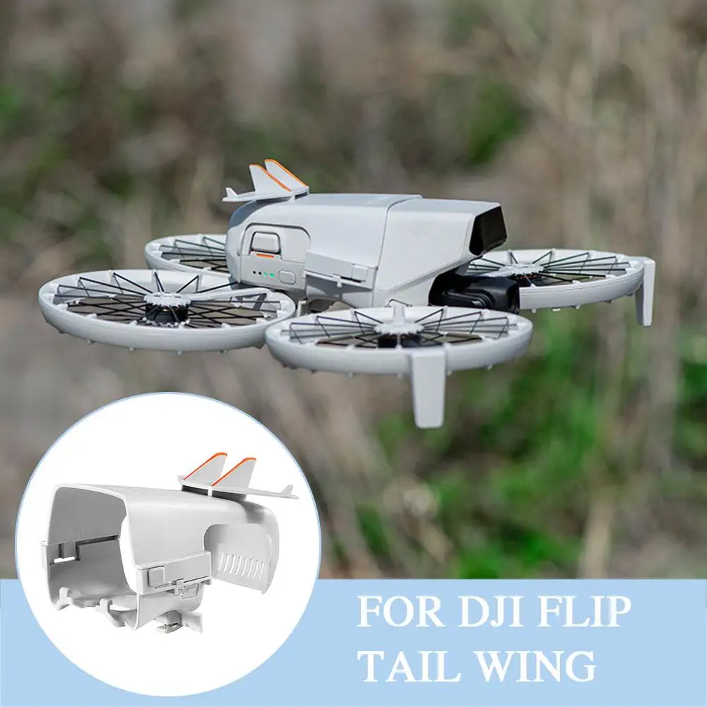 Flip Battery Tail Wing For DJI FLIP Accessories Flight Battery Protective Buckle Lock Drone Rear Anti-fall Protection Brack T4K4