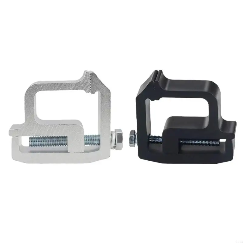 2pcs Truck Caps Toppers Campers Shell Mounting Clip Heavy Duty Aluminum Mounting Clamps Truck Accessory Quick Installation