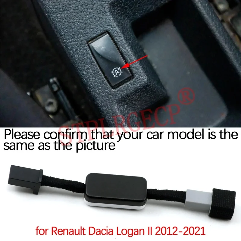 for Renault Dacia Logan Sandero II 2012-2021Automatic Stop Start Engine System Off Cable Plug and Play Eliminator
