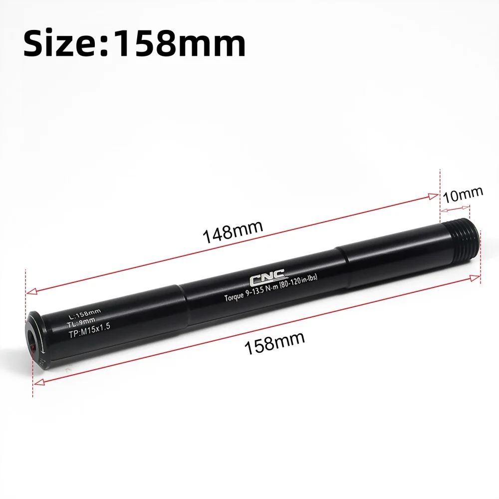 ملحقات الدراجة الجبلية باستخدام الحاسب الآلي من خلال المحور QR15x100 / QR15x110 لجزء Rockshox 15x100 15x110 QR15 15*100 15*110 #5