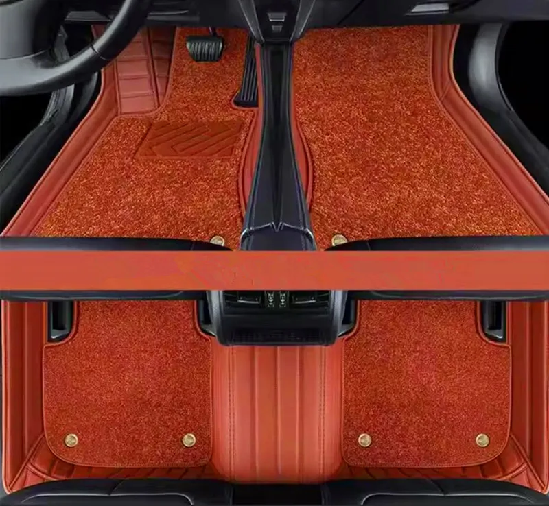 

Custom special car floor mats for Volkswagen ID.4 2026-2021 Best quality rugs waterproof double layers carpets for ID4 2025