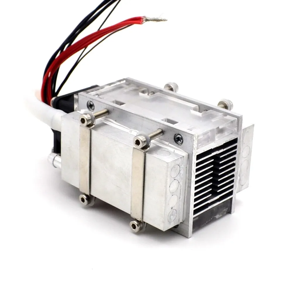 DIY TEC Peltier semiconductor refrigerator water-cooling air condition Movement for refrigeration and fan