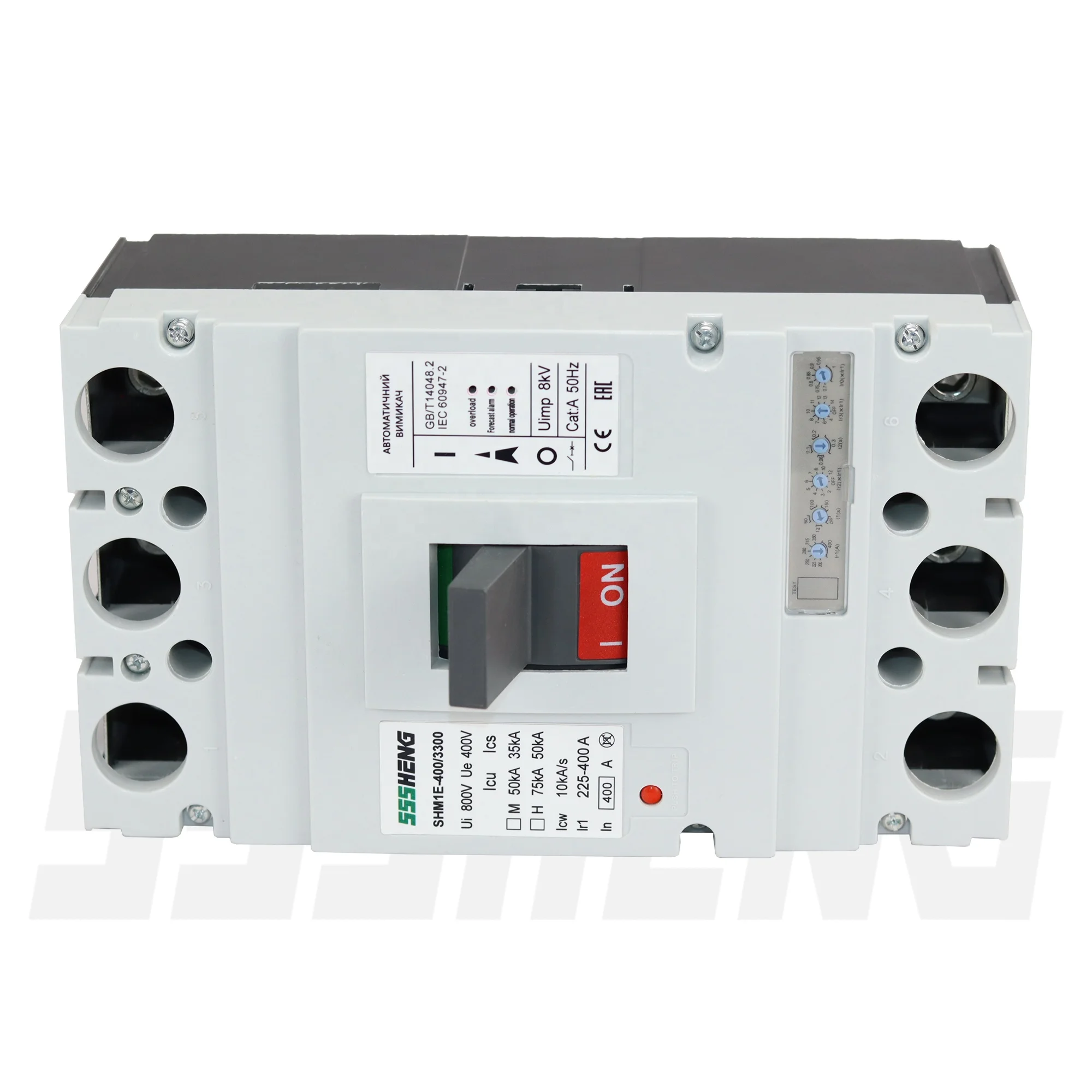 Fornire un interruttore automatico MCCB elettronico di alta qualità con scatola stampata