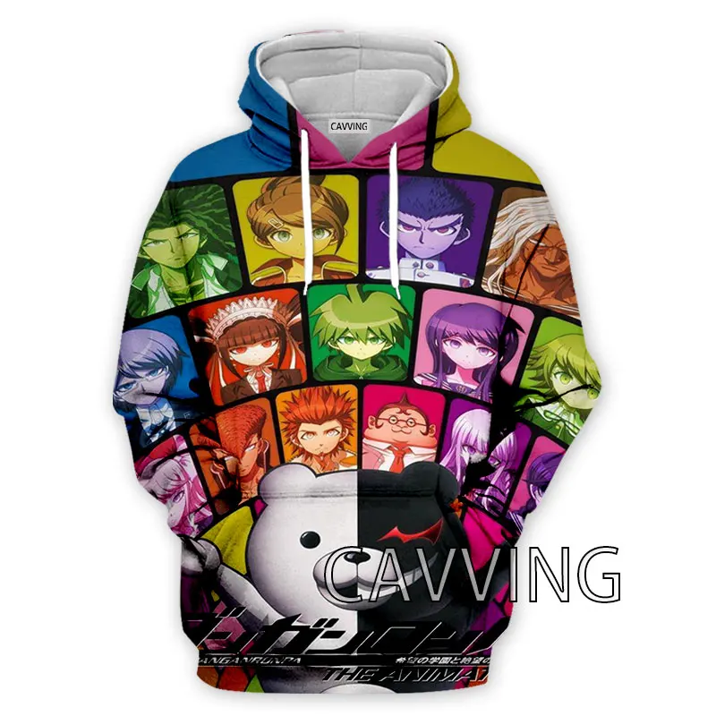 CAVVING 3D Printed  Danganronpa  Fashion Hoodies Hooded Sweatshirts Harajuku  Tops Clothing for Women/men  H02