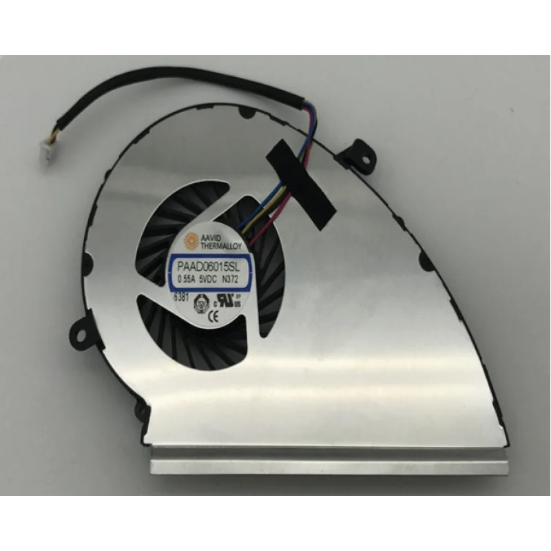 Laptop cpu gpu cooling fan cooler radiator For MSI GE72VR GP72VR 6RF GP72MV R GL72VR gl72m gf72vr ms-1799 DC 5V 0.55A 4PIN