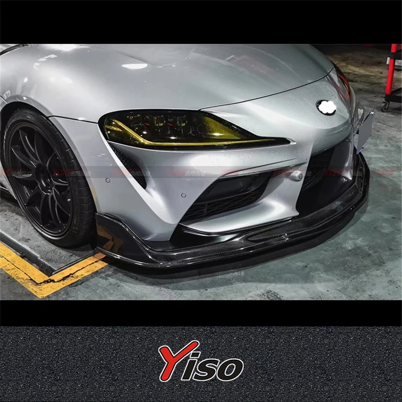 

Suitable for SUPRA A90 Modified encirclement Carbon fiber ST Front Lip Aerodynamic kit ST Front Spoiler