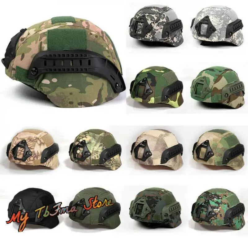 Outdoor Hunting Paintball Tactical Mich 2000 Helmet Cover Camouflage Helmet Cloth For MICH2000 Helmet