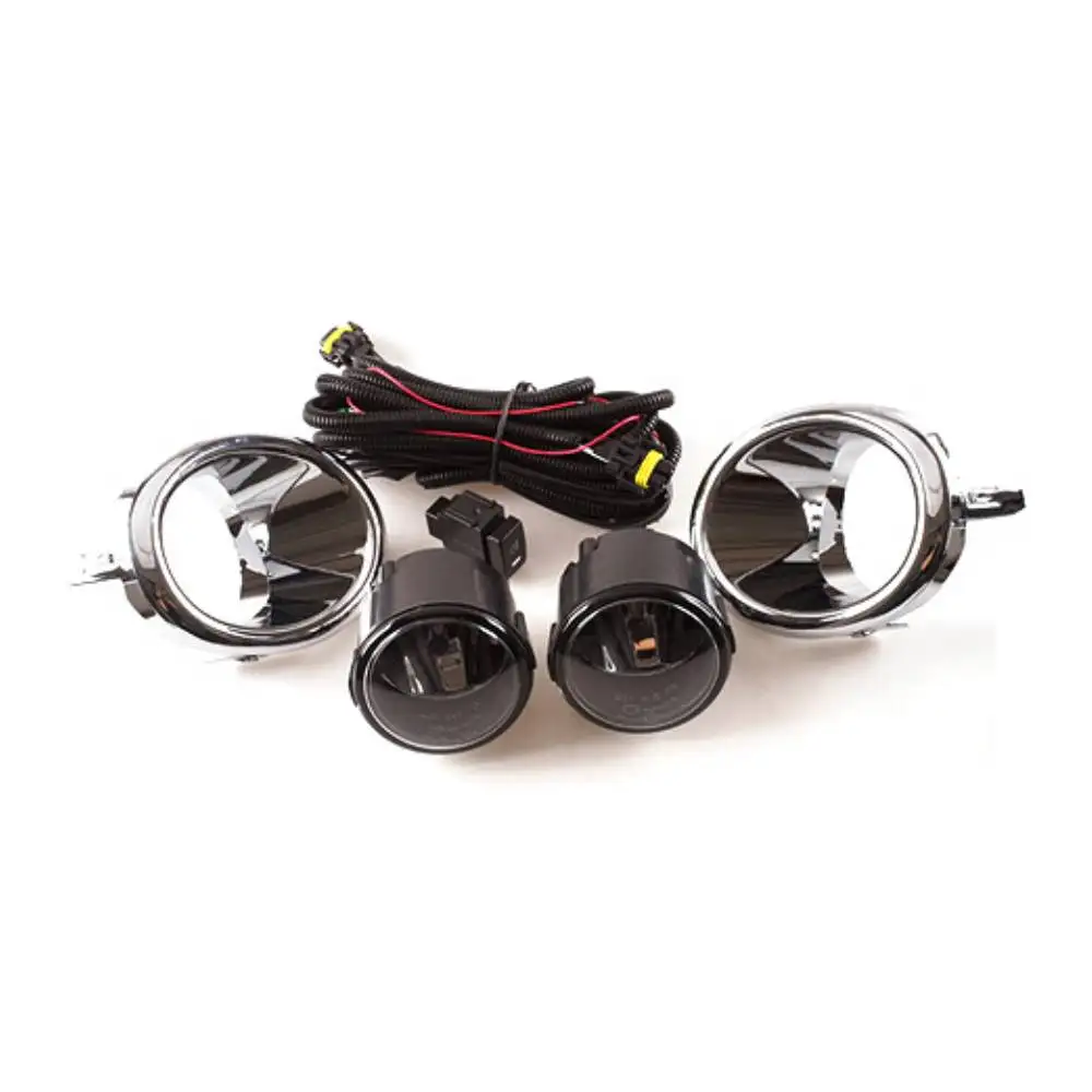 

Фара противотуманная July King для Nissan Patrol Y61 2005-2010, 4300K, галогенная лампа + крышка + проводка + переключатель