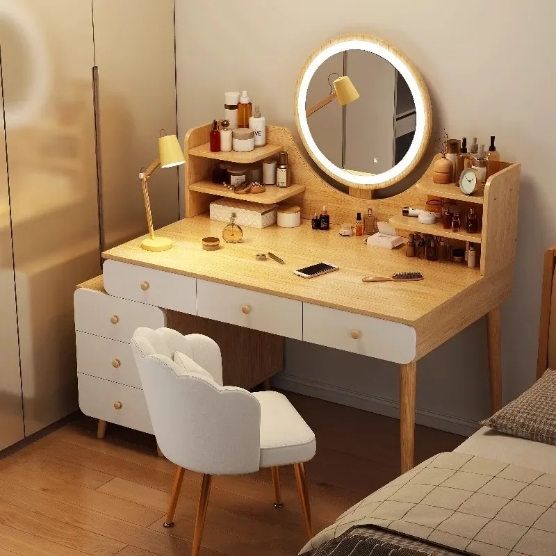 Cômoda, quarto, apartamento pequeno, mesa, mesa de cabeceira