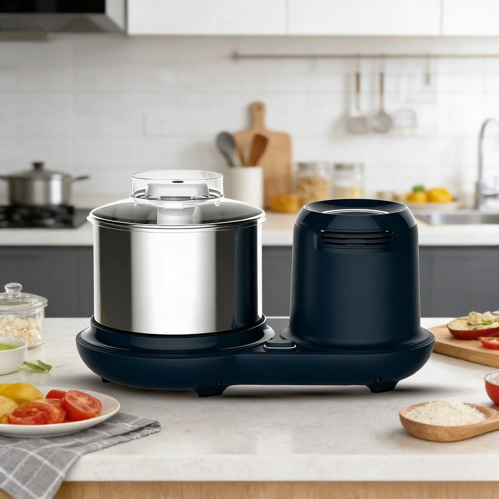 Store Best-Sellers 1.5L Stone Wet Grinder with Coconut Scraper Attachment 110V for USA Canada 17"L x 9.5"W x 10.5"H