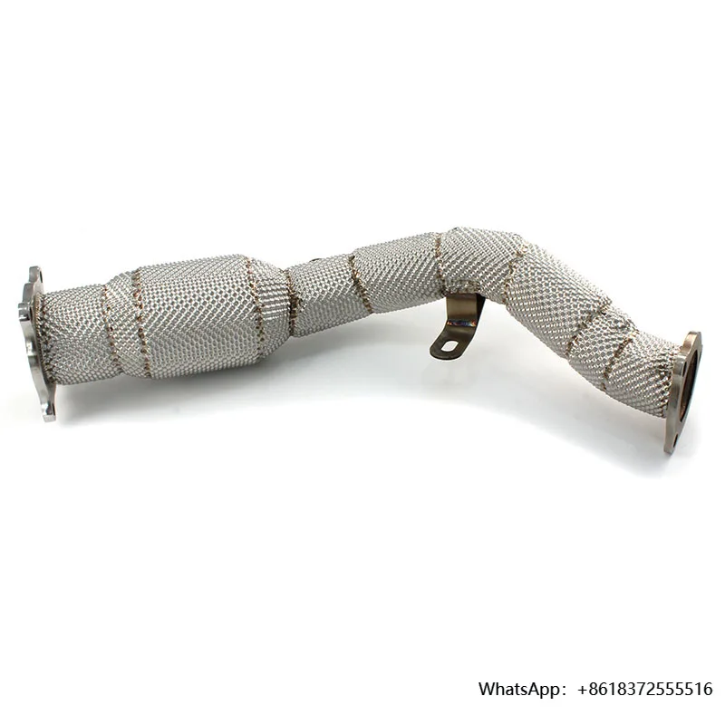 

High Flow 304 Stainless Steel Exhaust Downpipe for A4L A4 A5 B8 2.0T 2007-2025 Racing Car Exhaust System Header Pipes