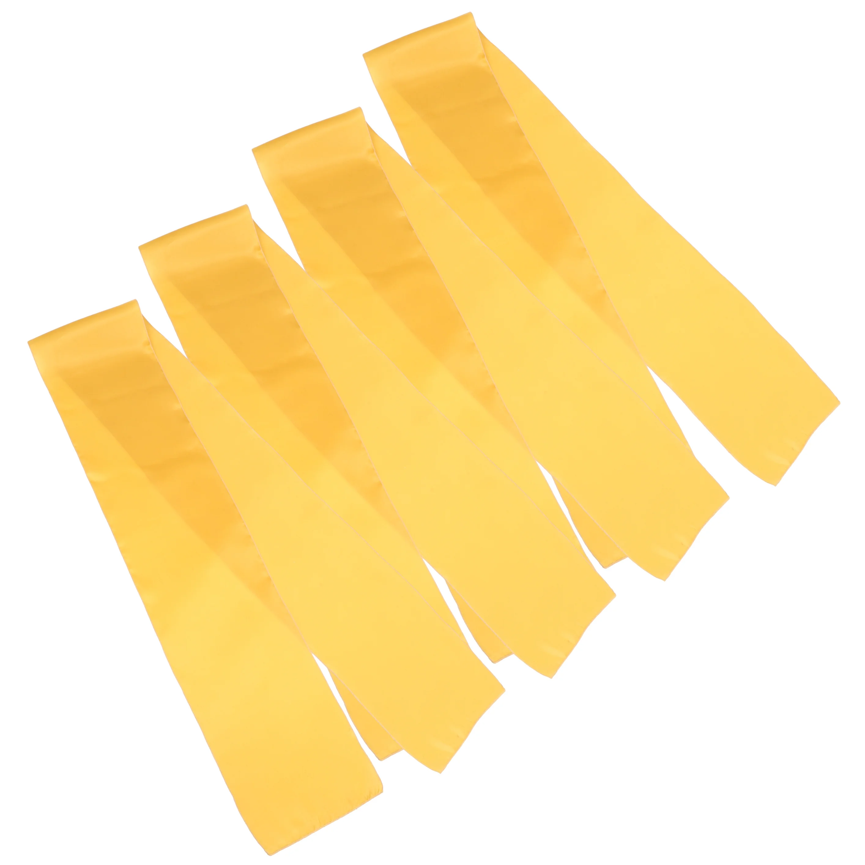 

4Pcs Satin Table Runner Easy Clean Machine Washable for Festive Occasions Table Runner Hotel Tablecloth Decorative Tablecloth