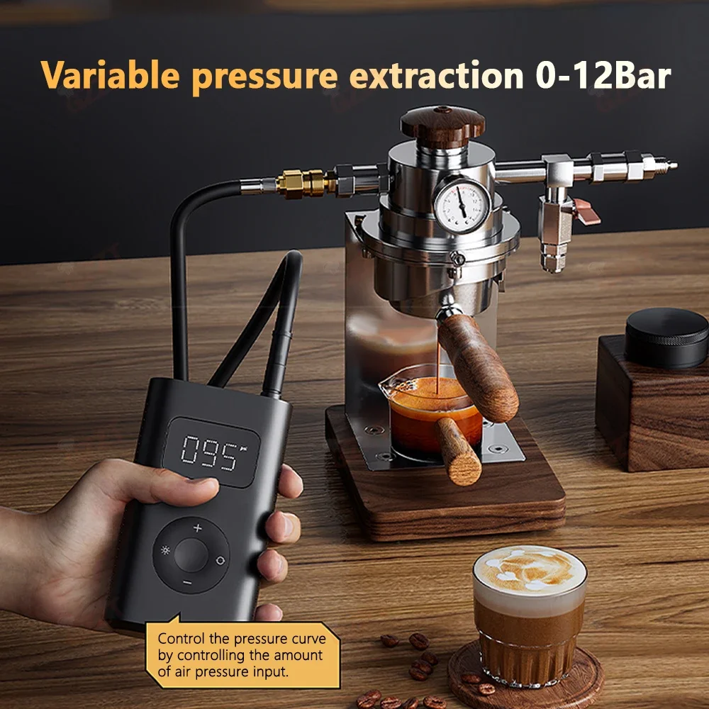 Outdoor Indoor Espresso keine Notwendigkeit elektrische drahtlose Kaffee maschine tragbare Mini-Kaffee maschine Maschine für Reisen Outdoor-Camping