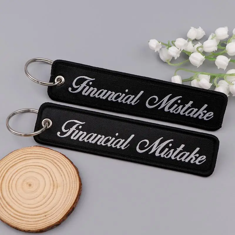 Spanischer Stickerei-Schlüsselanhänger, Schlüsselanhänger mit Zitaten, Schlüsselanhänger für Motorrad, Auto, Chaveiro, Geschenk für Freunde – Detail 10
