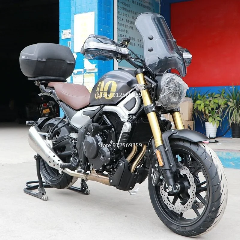 Motorcycle High Quality Windshield Windscreen Deflector For LONCIN VOGE 500AC 500 AC 525AC 525 AC
