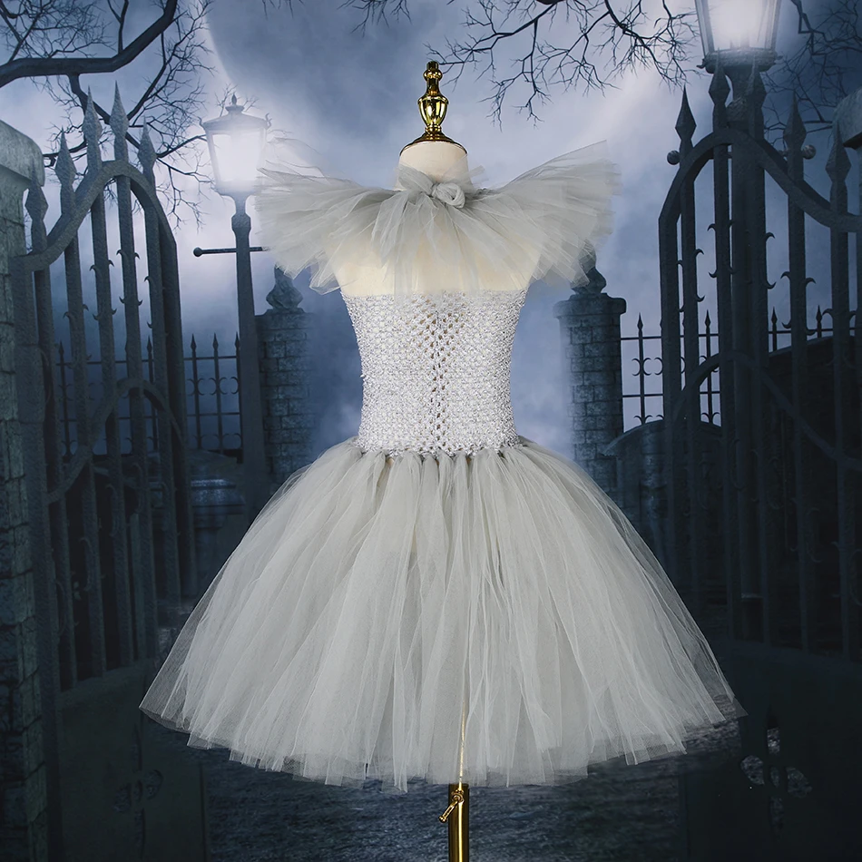 فستان المهرج للهالوين للأطفال طقم أزياء تنكرية لفيلم الرعب للفتيات ملابس حفلات الكرنفال ملابس المهرجين 3-10 سنوات