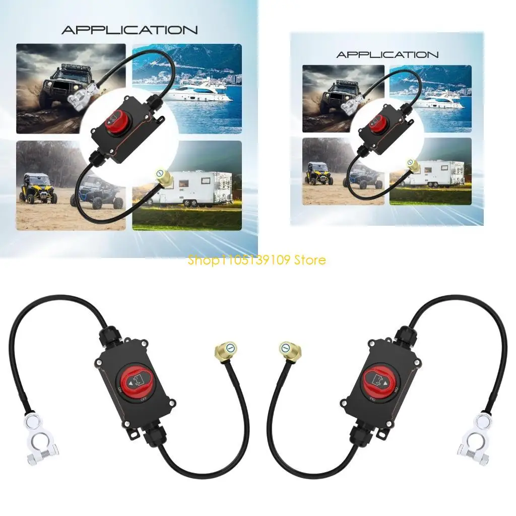 

Universal 12-48V Battery Isolator Switches Disconnect Power Cut Off Cut Switches Car Boat Truck Marine