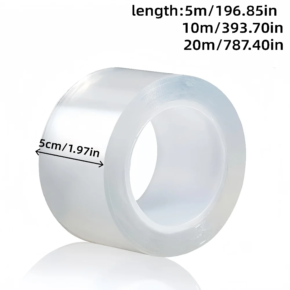 1PC Window Sealing Tape Transparent Window Insulation Waterproof Isolation Tape Clear Weather Stripping Caulk Tape for Window