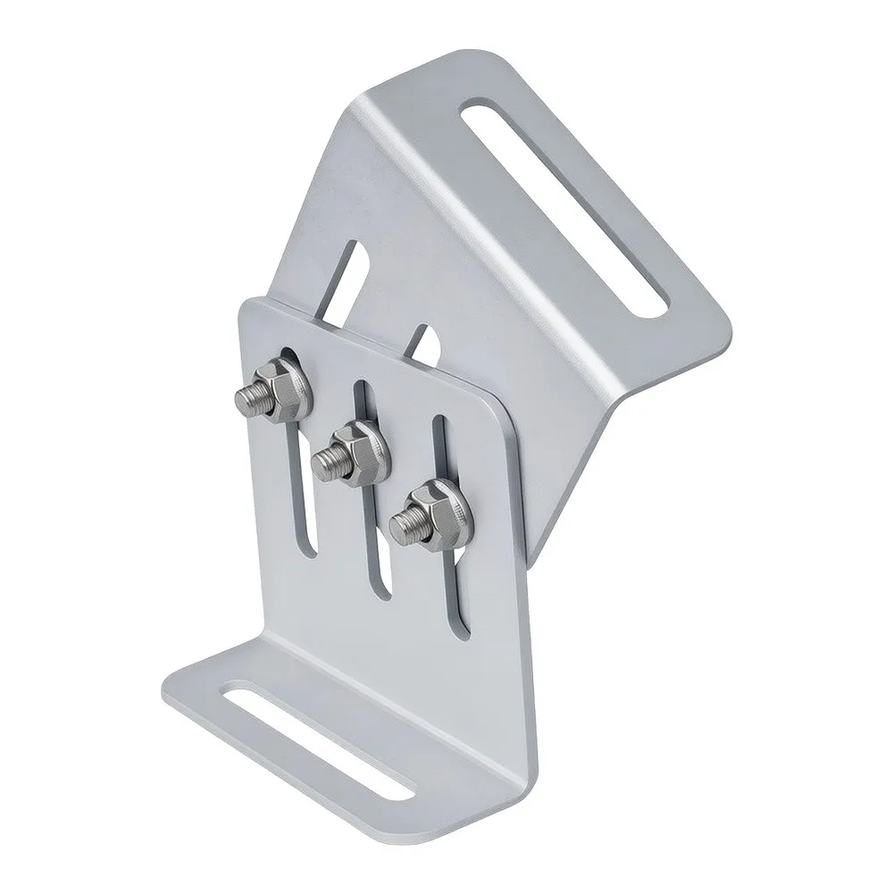 Adjustable L Shape Solar Panel Mounting Bracket Aluminum Alloy for Roof Ground for rv Boat Yacht Grid Systems 4 to 7 inch