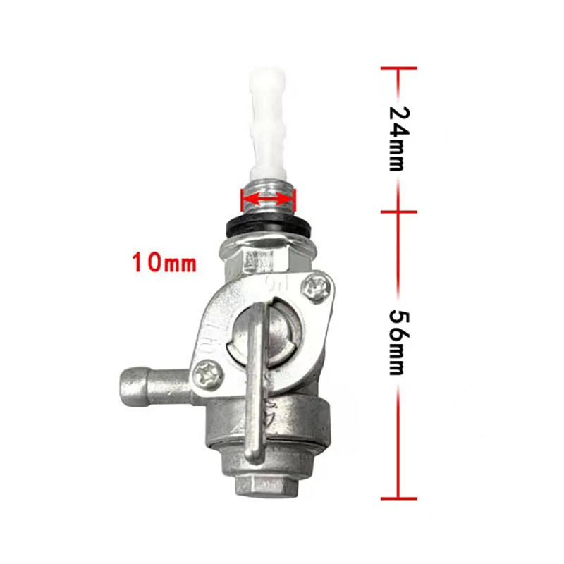 ON/OFF Universal Fuel Shut Off Valve Tap Replacement For Generator Gas Engine Tank Switch Fit 1/4\