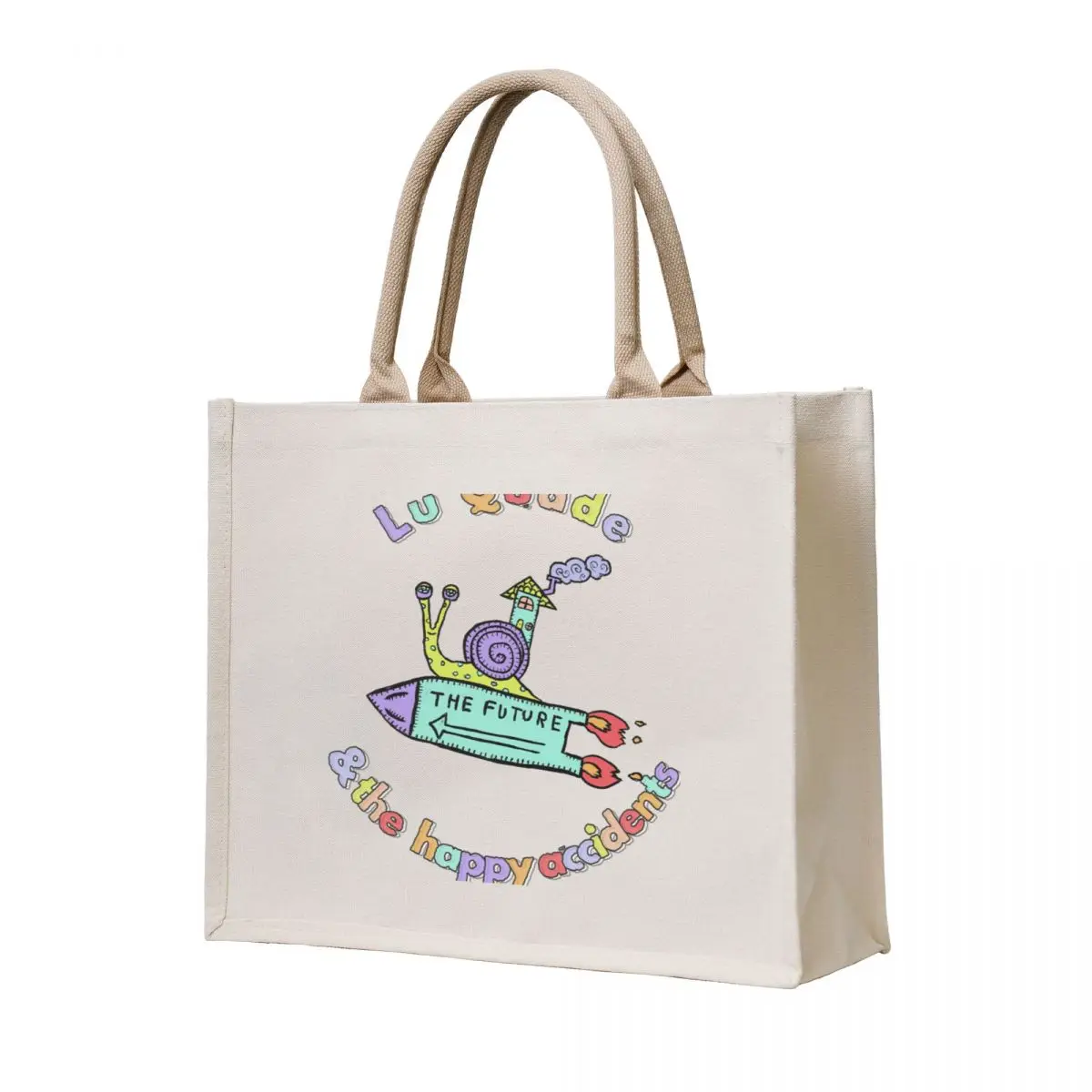 

Lu Quade and the Happy Accidents Tote Bag Women's bags tote bag canvas Lady bags