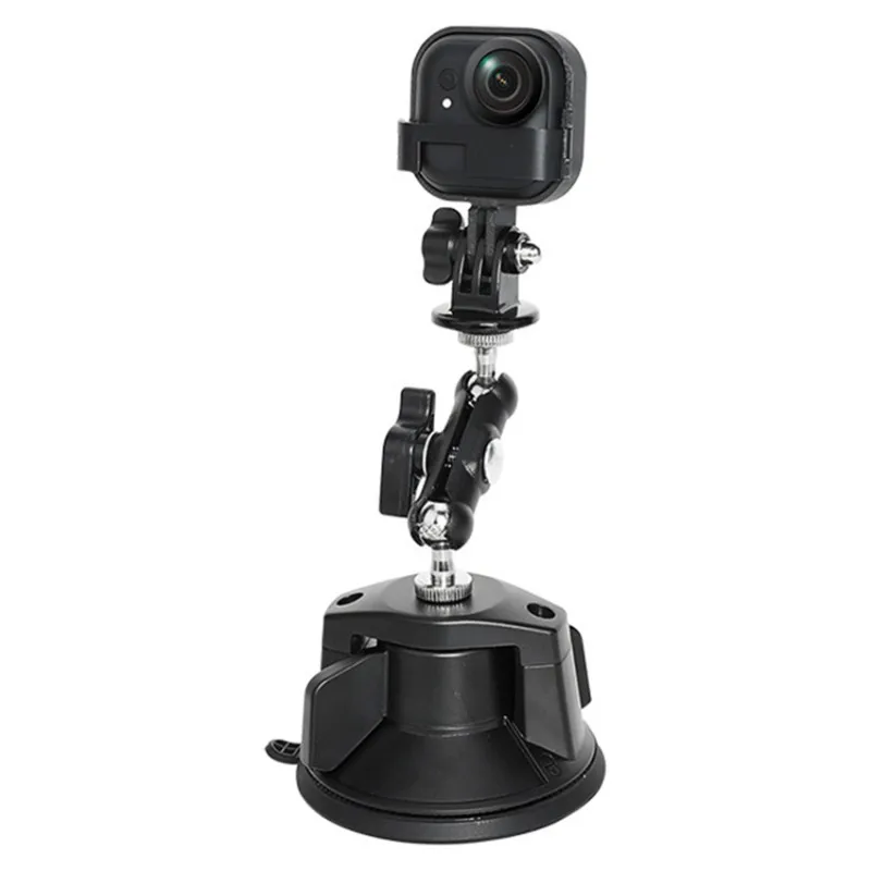 N05R For Insta360 Go Ultra Camera Car Suction Cup Mount - Secure Holder for Vehicle Recording