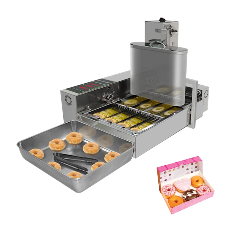 

Auto CE High Quality Industrial Fully Automatic Donuts Making Doughnut Maker Production Line Fryer Mini Donut Machine Commercial