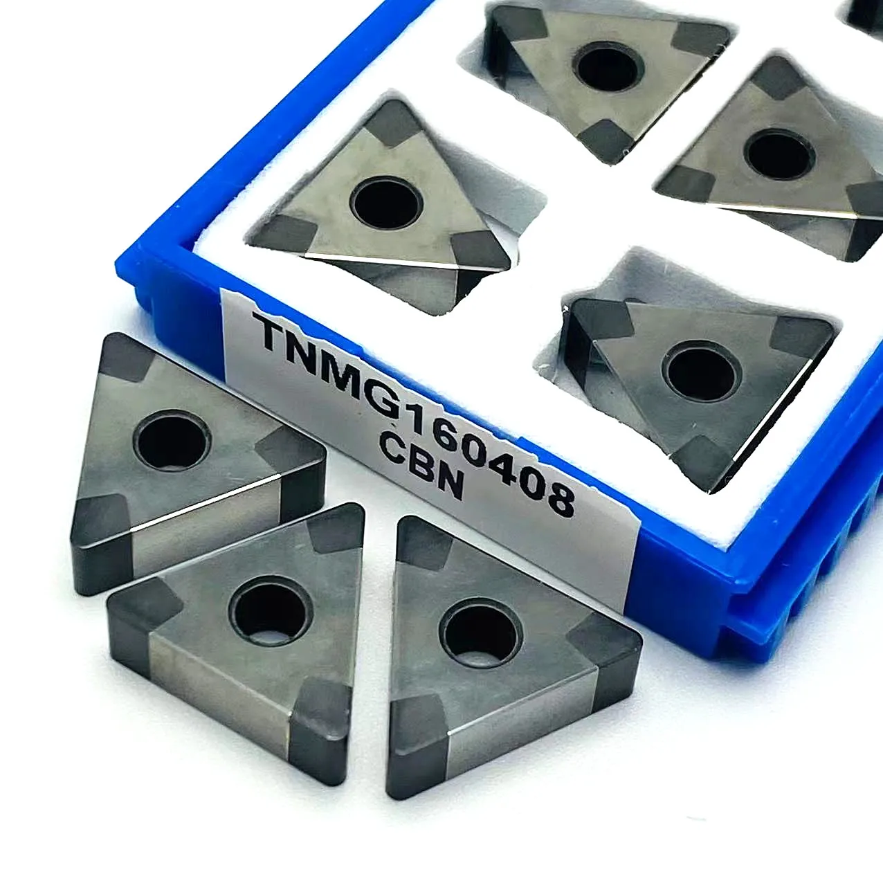 CBN insert TNMG TNGA160404 TNMG 160408 6-angle metal turning tool for work hardening steel cast iron 1PC/10PCS/20PCS