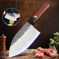 Sharp Boning Knife Fish Filleting Slicing Meat Cleaver BBQ Knife Plastic Handle Handmade Blade Chef Knives Kitchen Butcher Knife