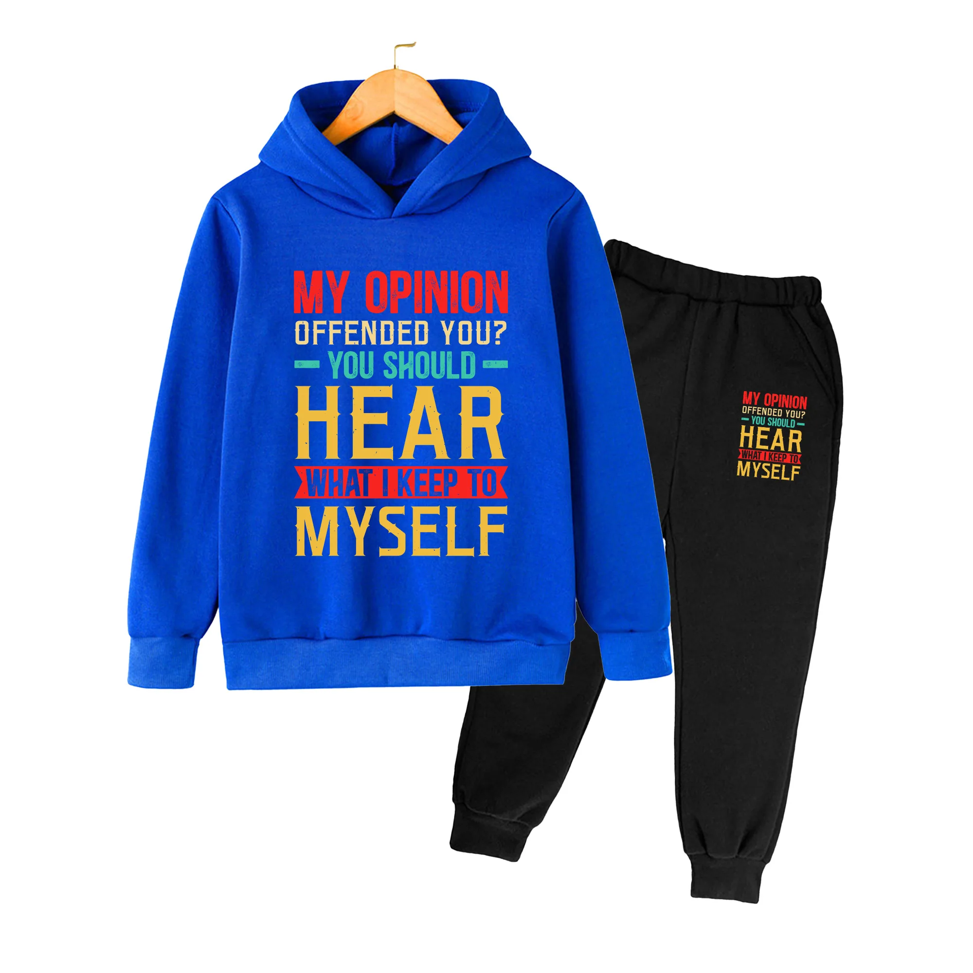 Conjunto de sudadera con capuc - Winter Clothing Quotes reseña y precio