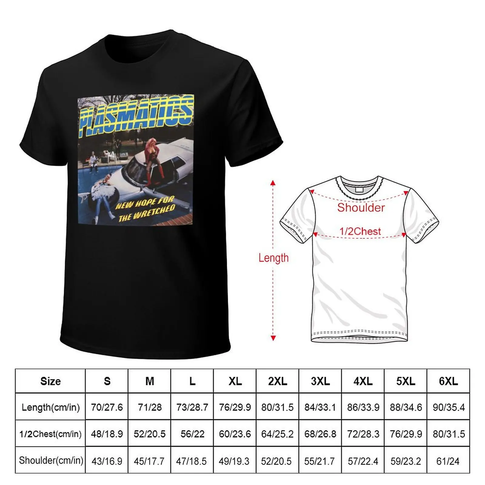 Plasmatics - New Hope for the Wretched Album 1980 T-Shirt Festival Party Tee Top