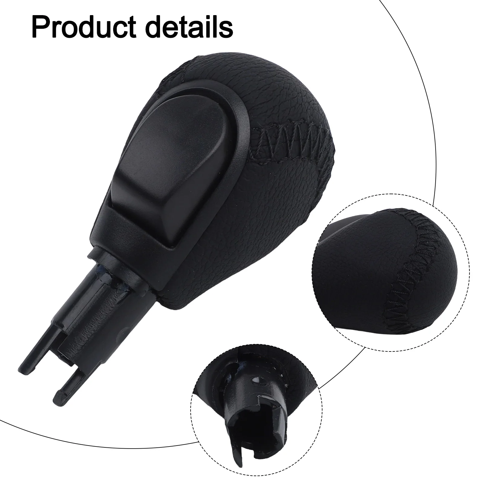 

Ручка салона автомобиля в качестве фотографии. Ручка автоматического переключения передач. Стильный внешний вид. Улучшенное качество вождения.