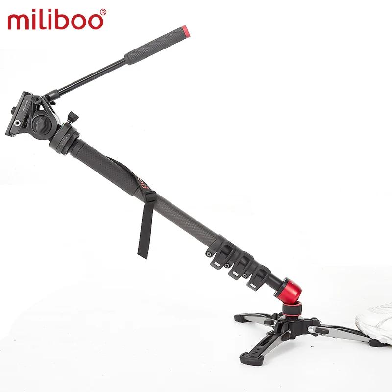 Miliboo MQA Aluminum Alloy Photography Monopod tripod 4kg Load Capacity 145cm Max. Height for DSLR Cameras Smartphone