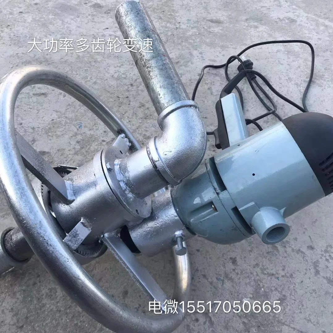 Drilling rig Small portable household equipment, irrigation water air conditioning disc high power drilling rig