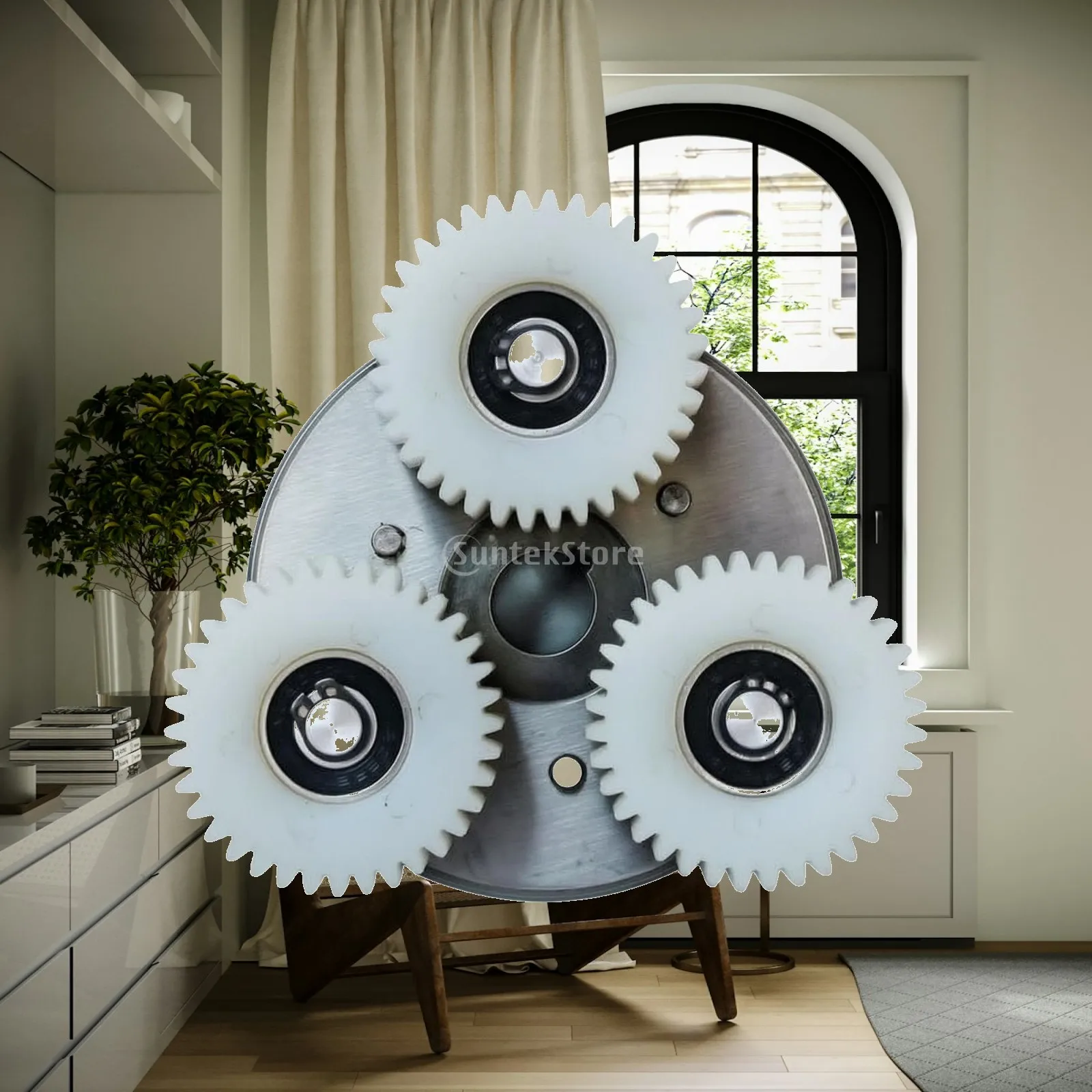 3 Pieces Generic Motor Planetary Gear Assembly Stable Structure Planetary Gear Assembly with Clutch Mechanism High Quality