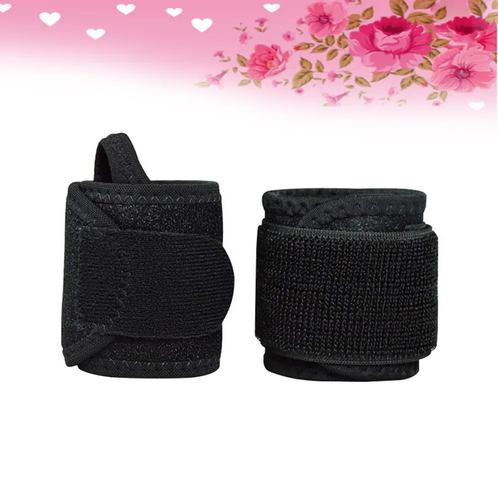 2Pcs Riding Wristband Sports Wrist Support for Wrist Sprain Prevention Recovery Heat Retention Enhanced Performance Basketball