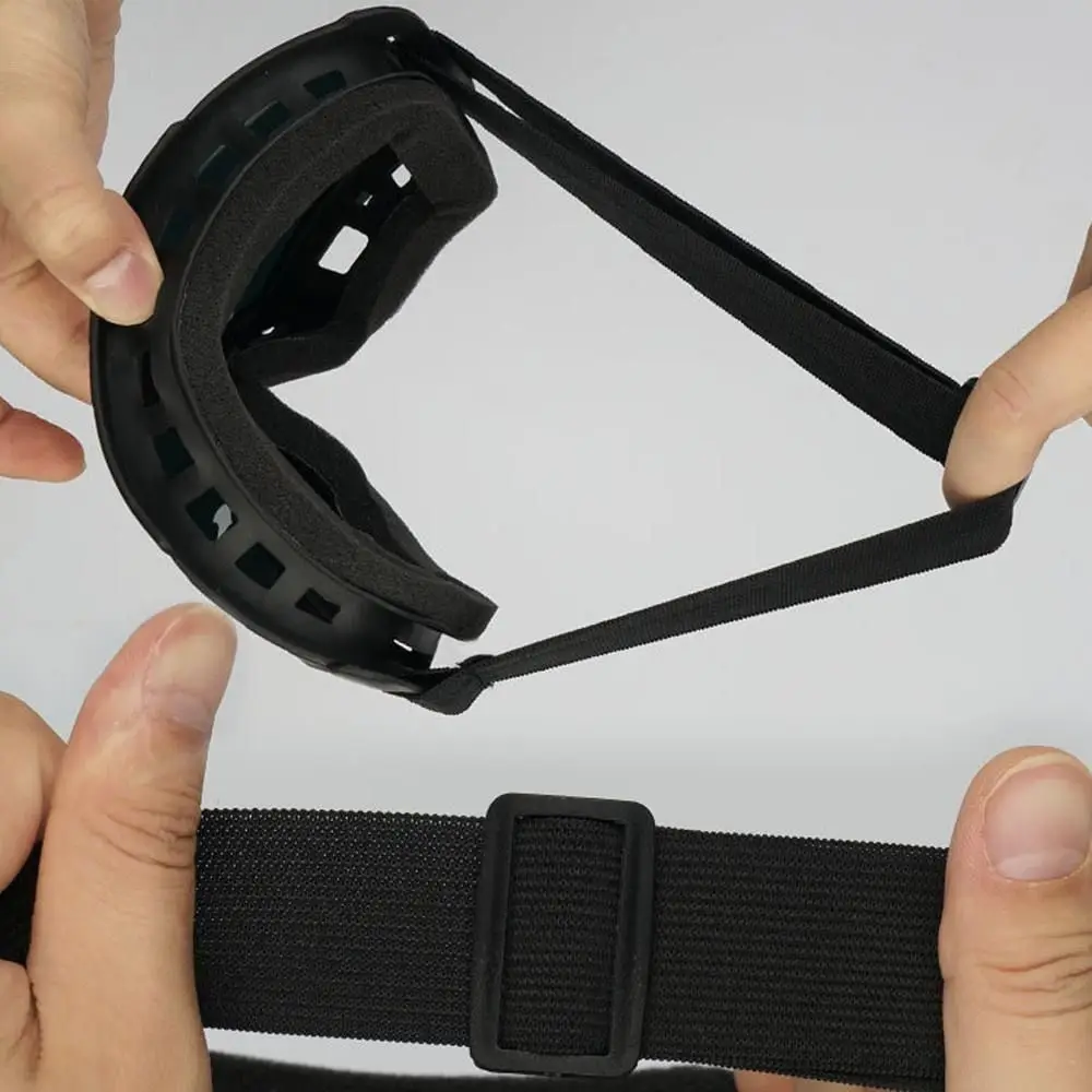 New Windproof Motorcycle Riding Mask Dust Resistant Impact Resistant Riding Goggles Adjustable Welding Protective Mask Outdoor