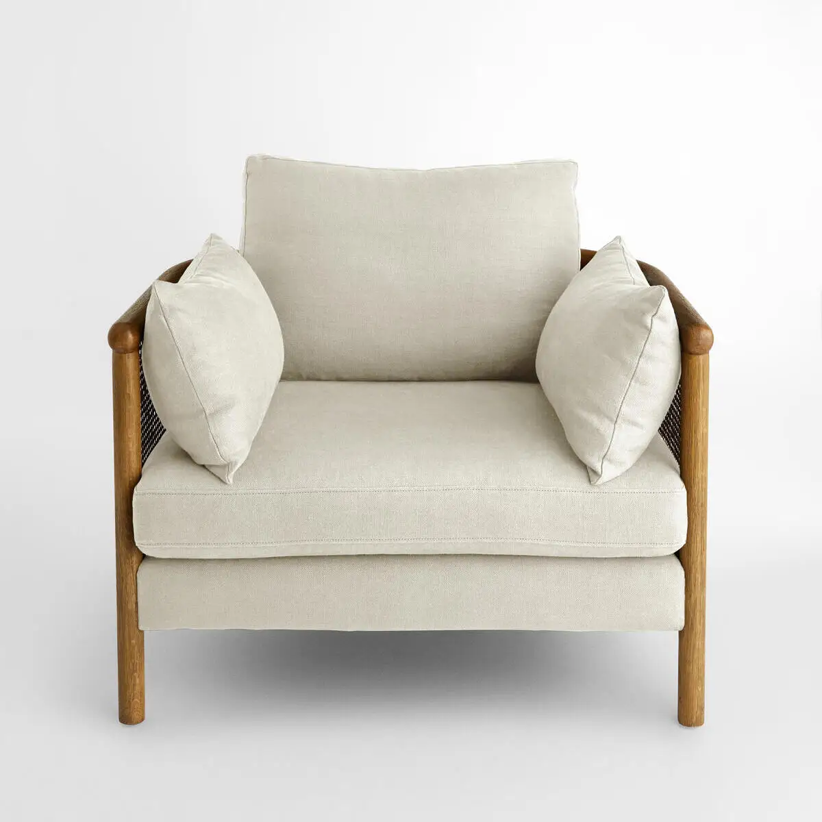

✗x Modern Solid Wood Eco-Friendly Durable Sofa Chair Designer Leisure Chair for Coffee Shops B&Bs Hotels and Receptions*